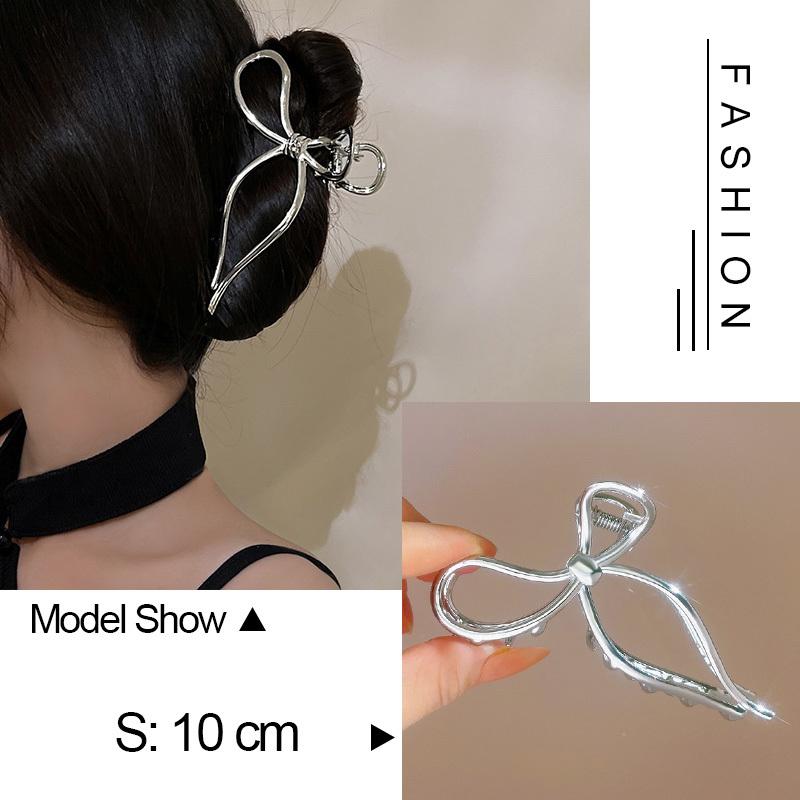 30 Stiluri Clip Mare Tip Gheară Pentru Păr Pentru Femei Accesorii de Păr Trend Metal Auriu Argintiu Punk Geometric Fluture Perle Clemă de Păr