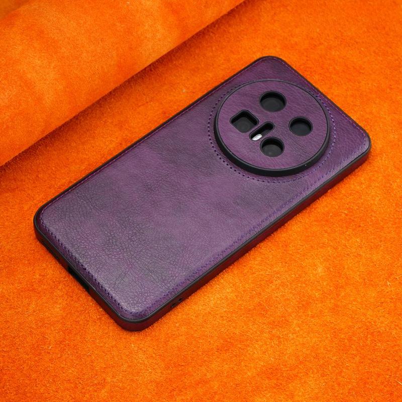 Suitable for Huawei Mate70pro Phone Case, High-end HUAWEI Lens All-inclusive M70 Case, 60 Business Men's Leather Case