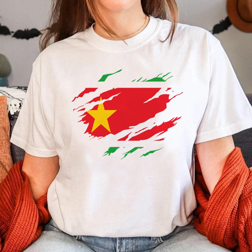 Guadeloupe top women Y2K streetwear t shirt female 2000s clothing