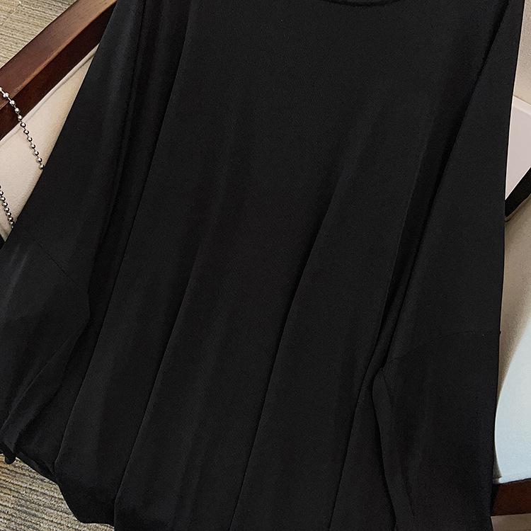 2026 Spring New Arrival: Plus Size Women's Casual Loose Batwing Sleeve Top