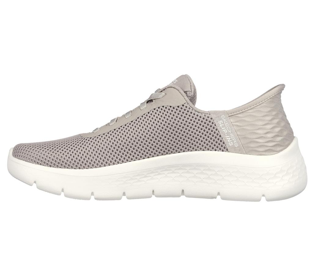 Sneakers Skechers Beige Lifestyle Slipins Go Walk Flex Grand Entry