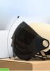 Unisex Smiley Motorcycle/Scooter Electric Safety Helmet - Summer, Universal Fit, Half-Coverage