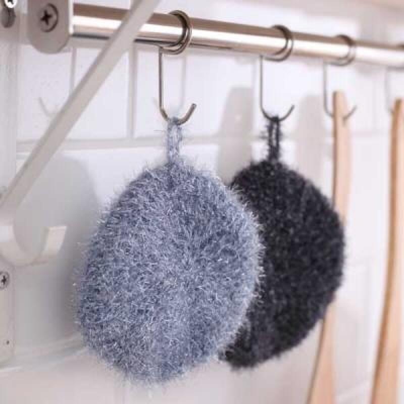 

2 Mono Acrylic Scrubs Acrylic dishcloth - Black (2 pcs)