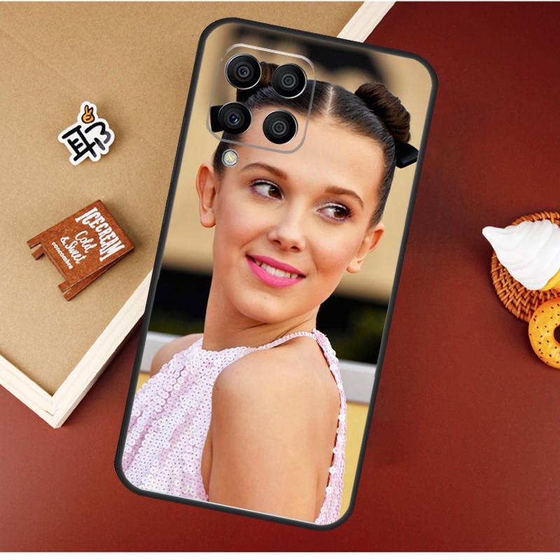 Millie Bobby Brown For Samsung Galaxy M53 M33 M13 M14 M34 M54 M12 M32 M52 M20 M15 M55 M31s M30s M21 M51 Case