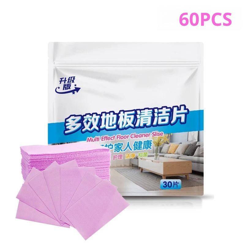 30/60/120Pcs Concentrated Floor Cleaner For Tile Wood Bathroom And Car Surfaces Powerful Floor Cleaning Sheets For Home