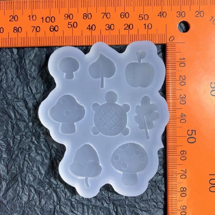 Silicone Quicksand Shaker Filling Mold for DIY Jewelry Making,Pendant,Keychain