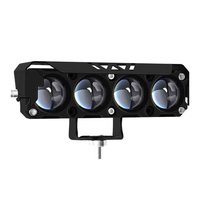 

ABLZ-Motorcycle 12V LED Work Light Dual Color Running Light Spot Light Fog Light For Car Truck Tractor Driving Headlight Lamp чорний