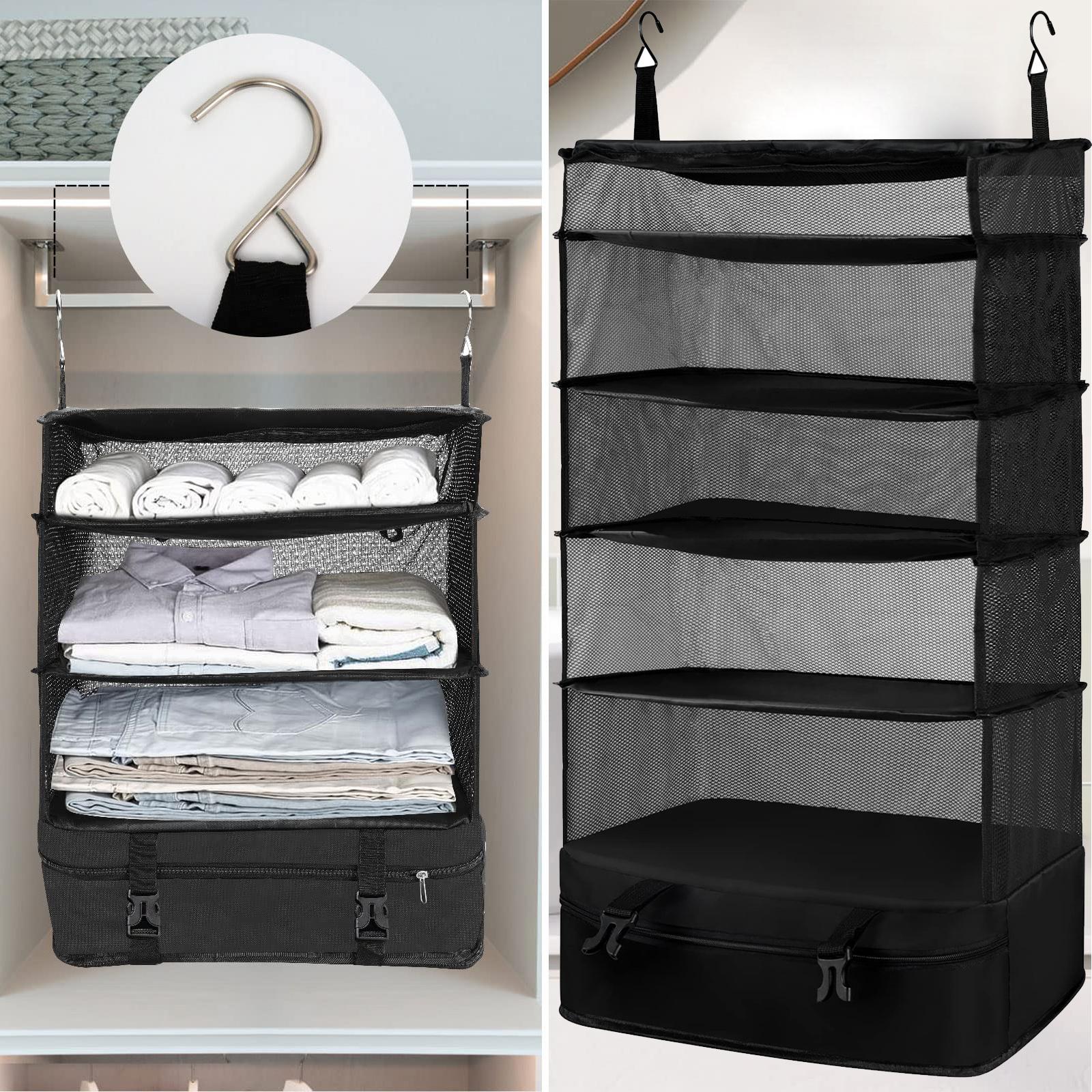 hanging clothes organizer travel