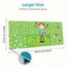 Pippi Longstocking Large Size Mouse Pad Large Gaming Table Cushion Non-slip Laptop Tablet Big Mousepad XXL Mat Mini PC Playmat With Lock Edge