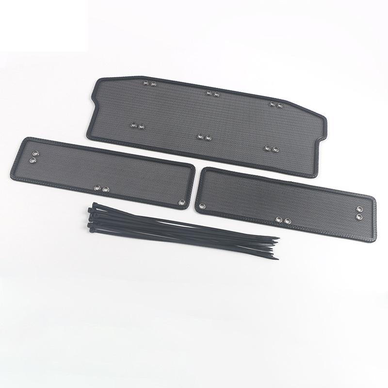 3PCS Grille Insect Screening Mesh Front Grille Water Tank Protective Net for Mitsubishi Outlander 2106 2017 2018 2019 2020 2024