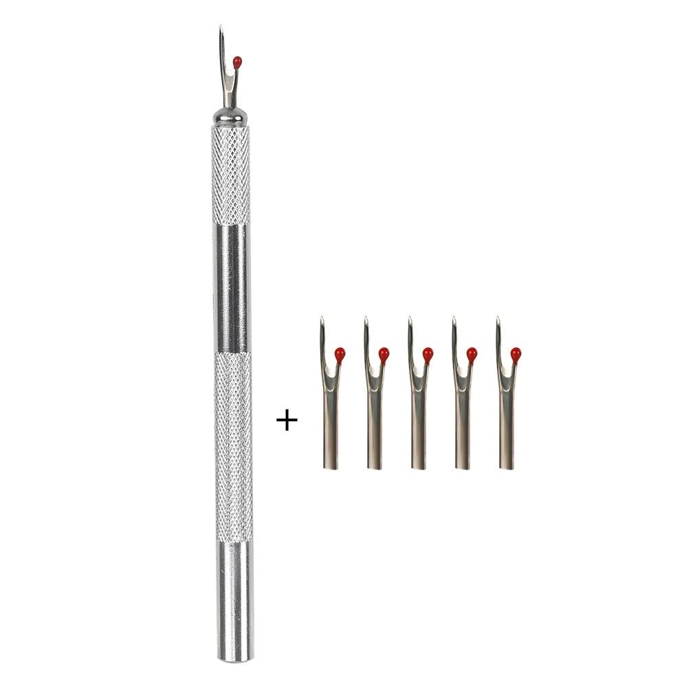 1set Seam Ripper with 5pcs Replacement Head Sewing Stitch Thread Remover Embroidery Thread Remove Tool DIY Sewing Tools