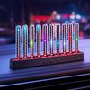 Car RGB Pickup Light Dynamic Gradient Sound Control Light Universal Air Vent Dashboard Car Interior Ornament Auto Interior Light
