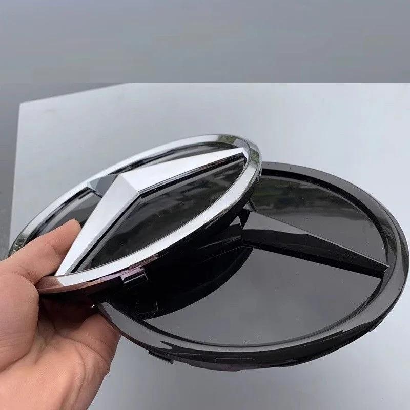 1pcs Front Grille Star Logo Badge ABS Logo for Mercedes-Benz W205 W176 W212 W218 C117 CLA GLA CLS GLC Class