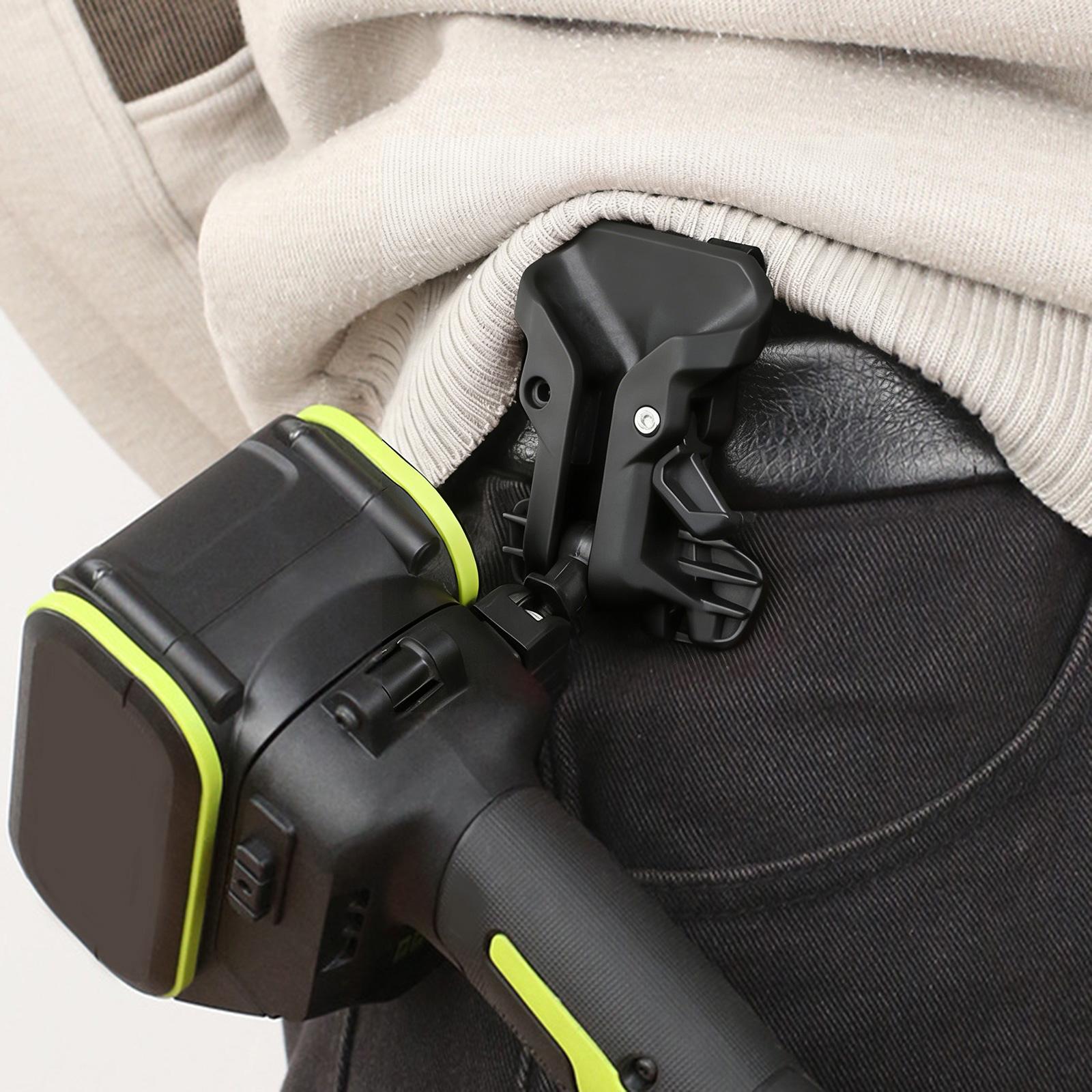 Electric Tool Holder Belt Clip For Power Tool Quick-Releases Hanger Storage Locking Belt Metal Waist Hanger