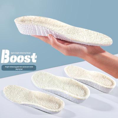 Solette Ammortizzanti in Velluto con Cuscinetto d'Aria: Traspirante, Assorbente del Sudore e Super Morbido per un Comfort a Lungo Termine in Inverno. Adatto per Uomini e Donne.
