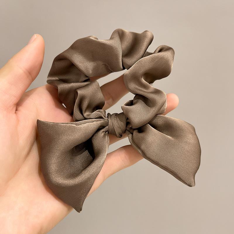 

Новые эластичные резинки-скранчи с бантом, повязки для волос с бантом, женские держатели для хвостика, резинки для волос, резинки для волос, головные уборы, аксессуары для волос