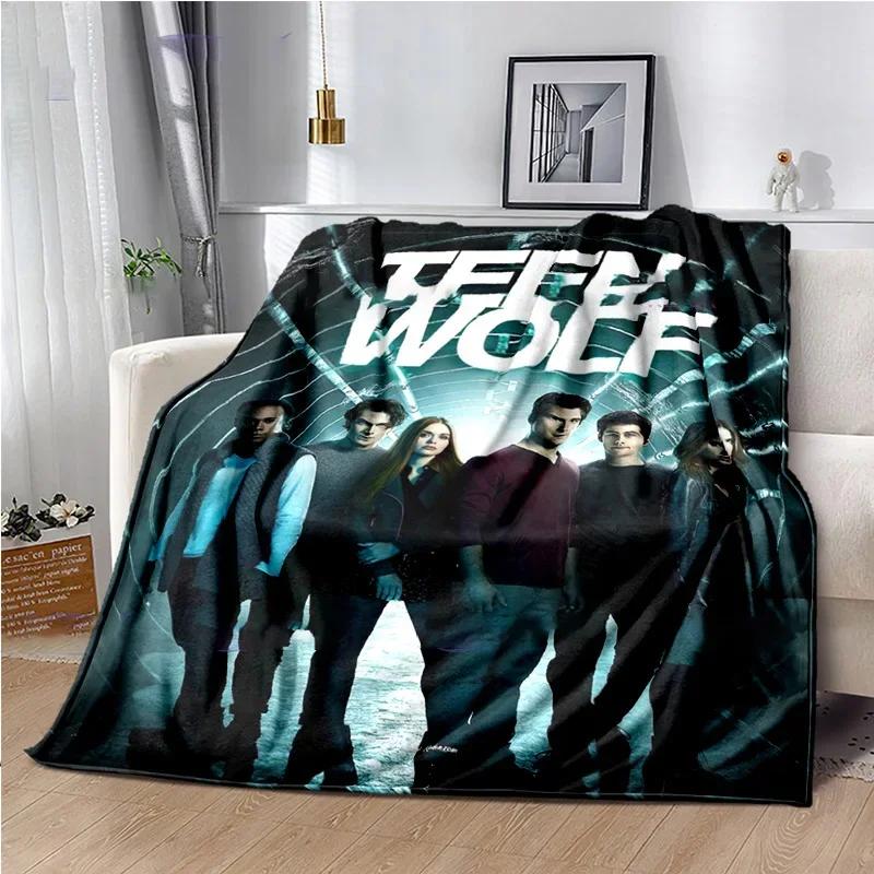 Teen Wolf Film Decke Warm Plüsch Gemütlich Zuhause Überwurfdecke für Bett Sofa Couch Leichte Reise Decke Sofa Steppdecke Geschenke
