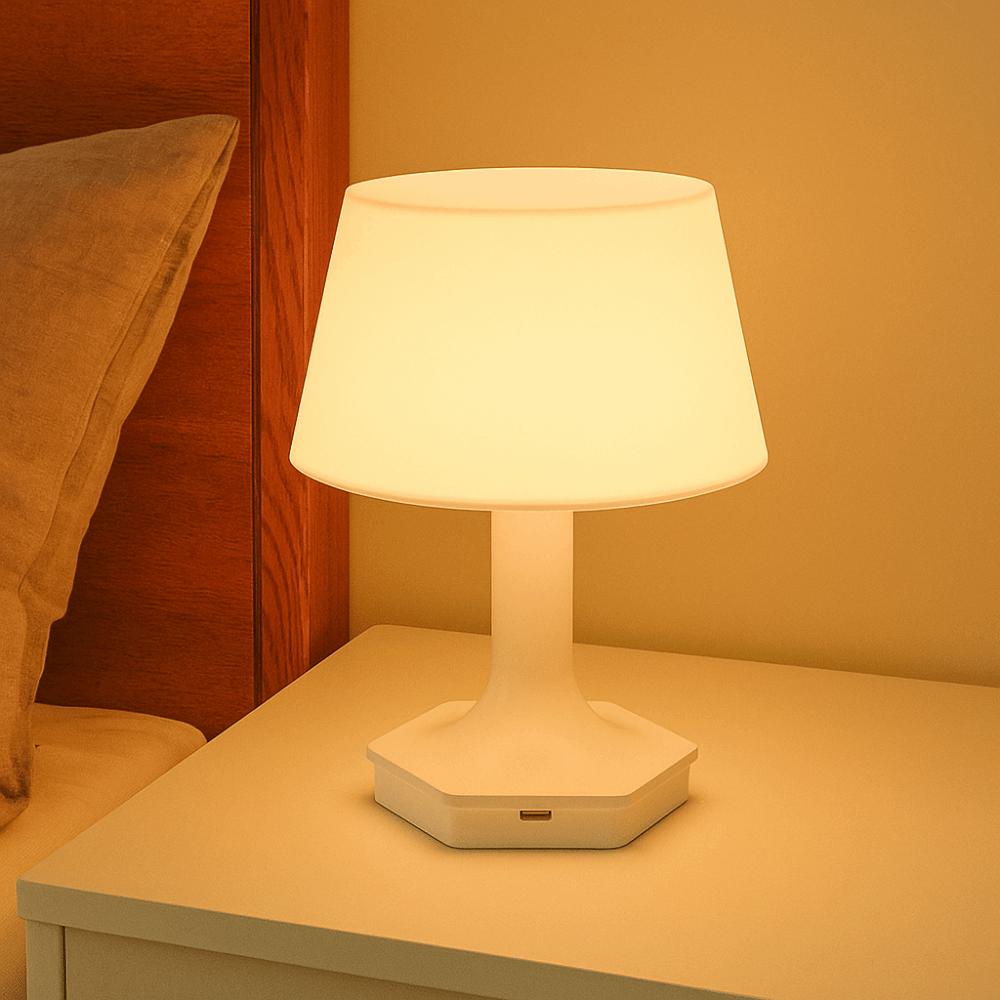 Led Eye Protection Table Lamp Usb Rechargeable 2-Color Switch Reading Lamp Bedroom Study Decoration Table Lamp Bedside Lamp
