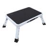 RV Step Stool 3 Gears Height Adjustable Non Slip Wide Finish 150KG Load Capacity RV Platform Step Stool