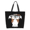 [Monira] Gremlins Shopping Bag, Eco Bag, Tote Bag, Multifunctional, Shopping Bag, Convenience Store Bag, Foldable, Large Capacity, Lightweight, Waterp