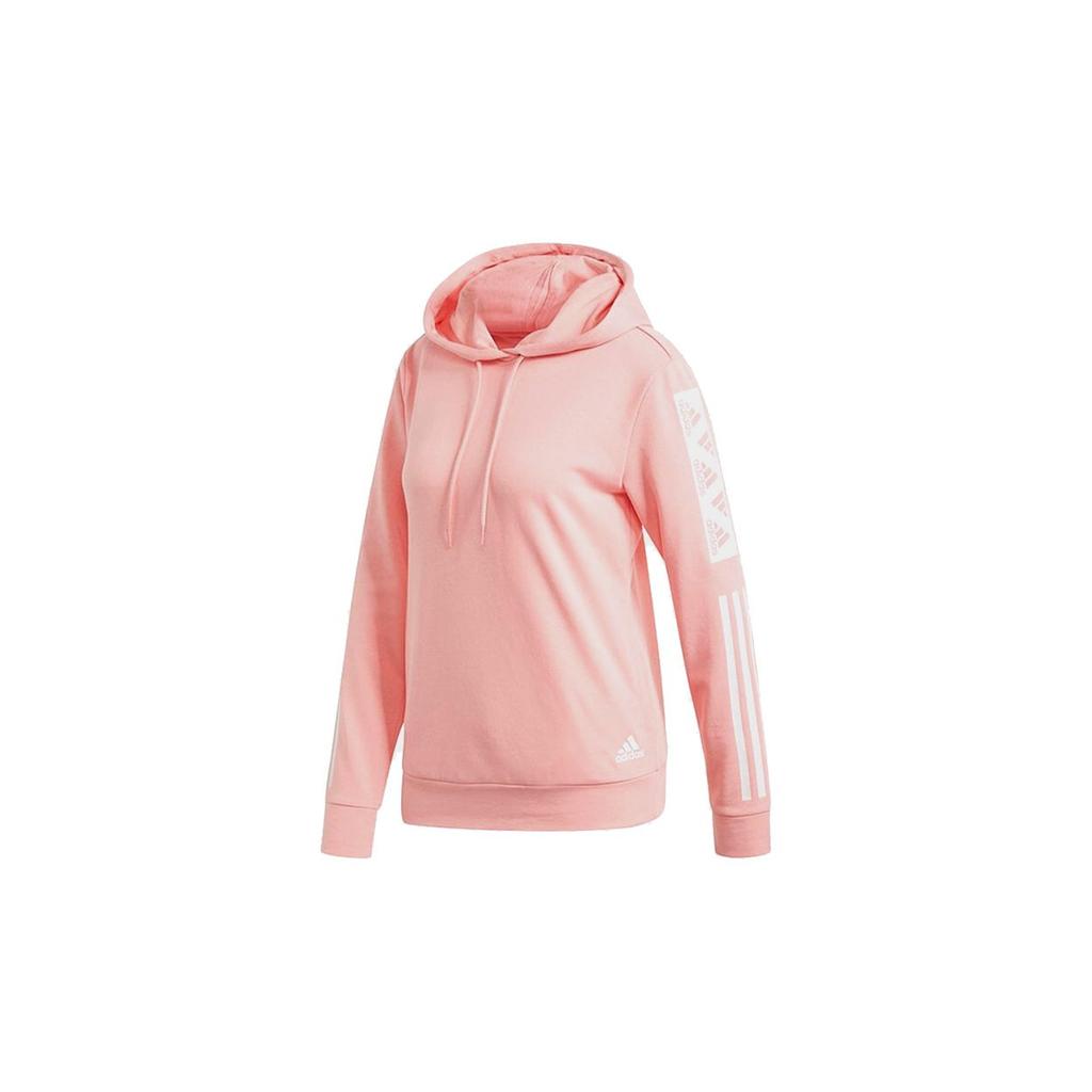 Adidas W Block Po Hd Sports Hoodie Women Hoodies Pink FK3232
