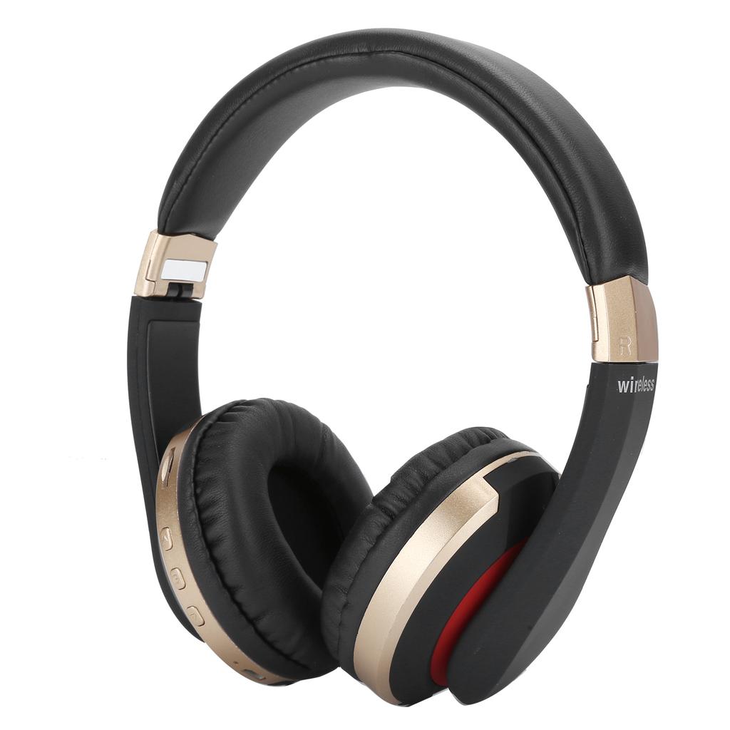 Foldable Bluetooth Headset Wireless Over Ear Stereo Headsets with Mic Gaming Headphone