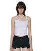 ROCKCAKE Slash Strap Sleeveless - White