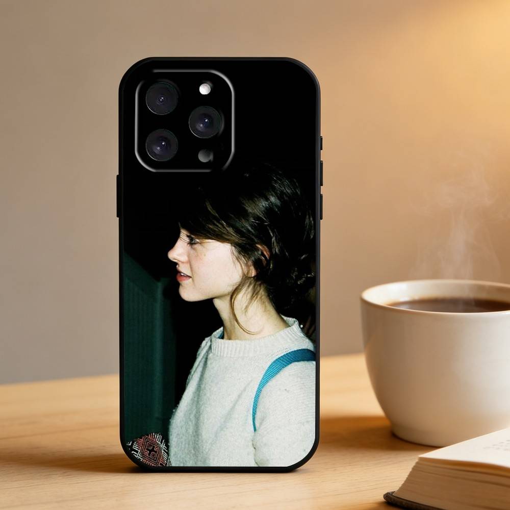 N-Natalia Dyer Phone Case For iPhone 17 16 15 14 13 12 Max Plus Silicone Black Cover