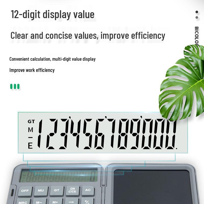 Mini LCD Writing Pad with Calculator - Creative Business Gift with Logo Printing