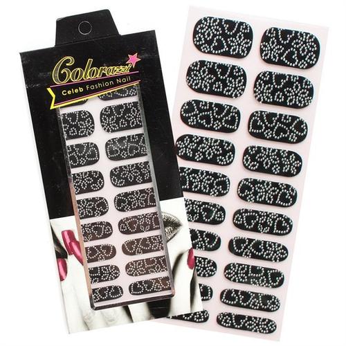 

Colorazzi Nail Sticker (Sweet Dream Silver)/Self Nail Art