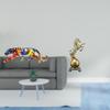 Horse Statue Sculpture Animal Craft Figurine Walking Ornament for Decoration Bookshelf Indoor Home