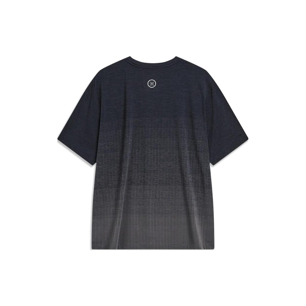 Li-Ning Way of Wade T-shirt 'Black Grey' Men's ATST563-1