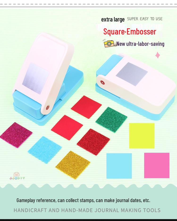 Labor-Saving DIY Embosser for Scrapbooking & Stamp Collecting
