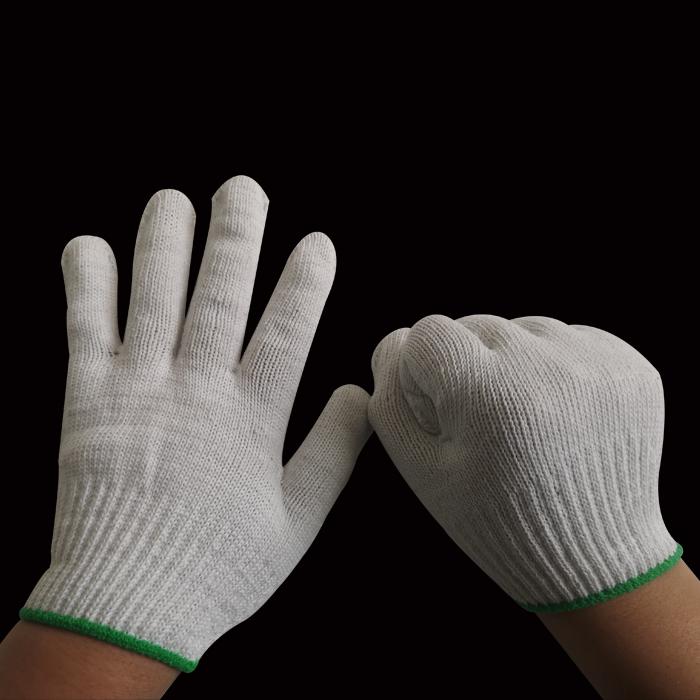 Durable Cotton Work Gloves - Heat-Resistant, Thin, Thickened Thread for Men and Women, Ideal for Construction and Labor Protection.