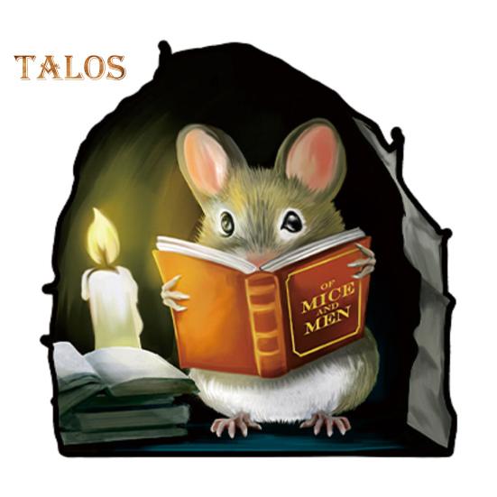 

Наклейка на стену с изображением мыши, отклеивающаяся и приклеивающаяся, мультяшная наклейка с изображением мыши для чтения, водонепроницаемая самоклеящаяся наклейка для детской комнаты, класса, домашнего декора стен F