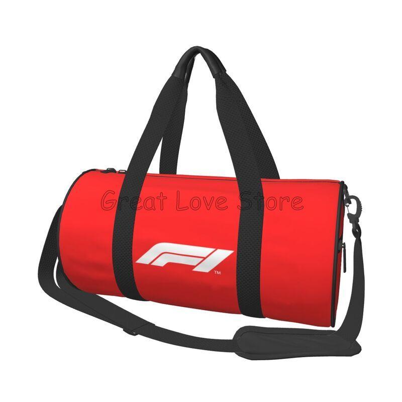 Formula1 Racing Travel Duffel Bag Unisex Portable Weekender Overnight Bags Waterproof Carry On Luggage Bag Sport Gym Yoga Bags