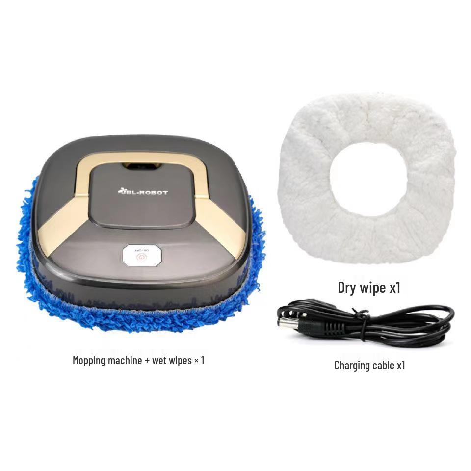 Rechargeable Smart Mopping Robot - Wet & Dry Integrated Cleaning Machine, Ideal for Household Use and Gifts