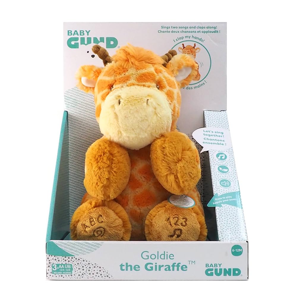 

GUND ABC 123 Giraffe 6071010 жовтий