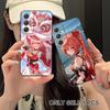 HSR Guinaifen Matte TPU Mobile Phone Case for Samsung Galaxy S26 S25 S24 S23 S22 S21 S20 Note20 Plus FE Ultra Colorful Cover