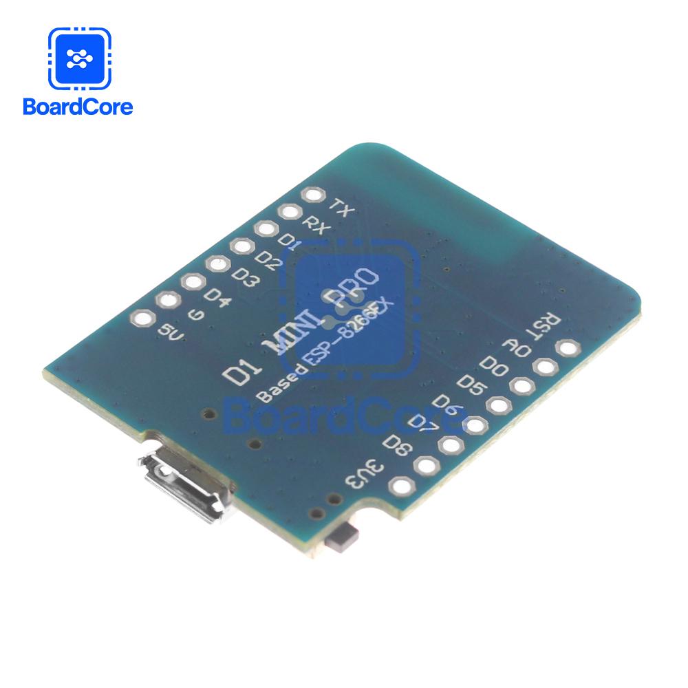 D1 Mini Pro NodeMcu Development Board 16MB Bytes Lua WIFI Internet of Things Development Board Based ESP8266 CH340G