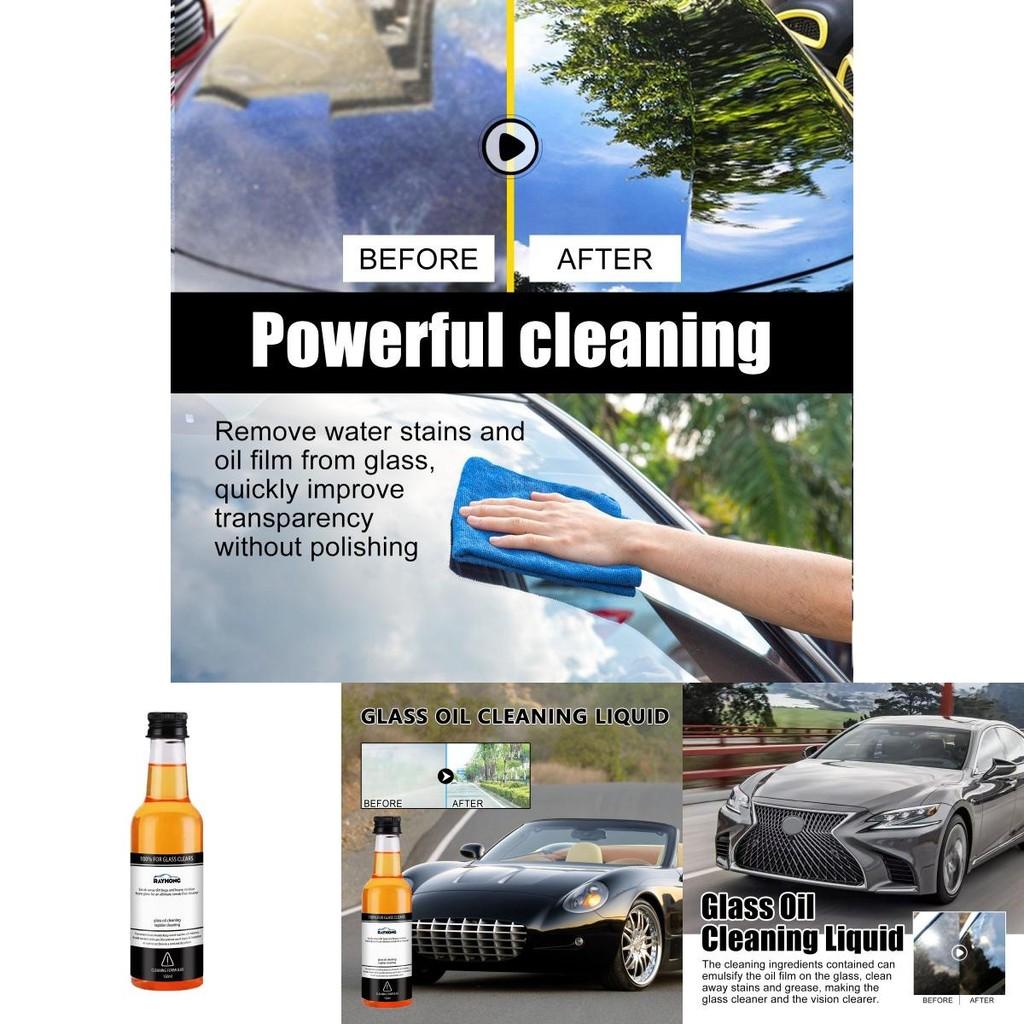 Rayhong Glass Oil Film Remover 150ml Powerful Streak Free Window Cleaner For Cars