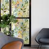 17.7 x45.6 Stained Glass Window Film, Static Cling Window Privacy Film Decorative For Bedroom