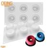 3D Love Cake Silicone Mold Creative Shape Baking French Dessert Chocolate Mousse Pastry Pudding Kitchen Bakeware Mold Supplies