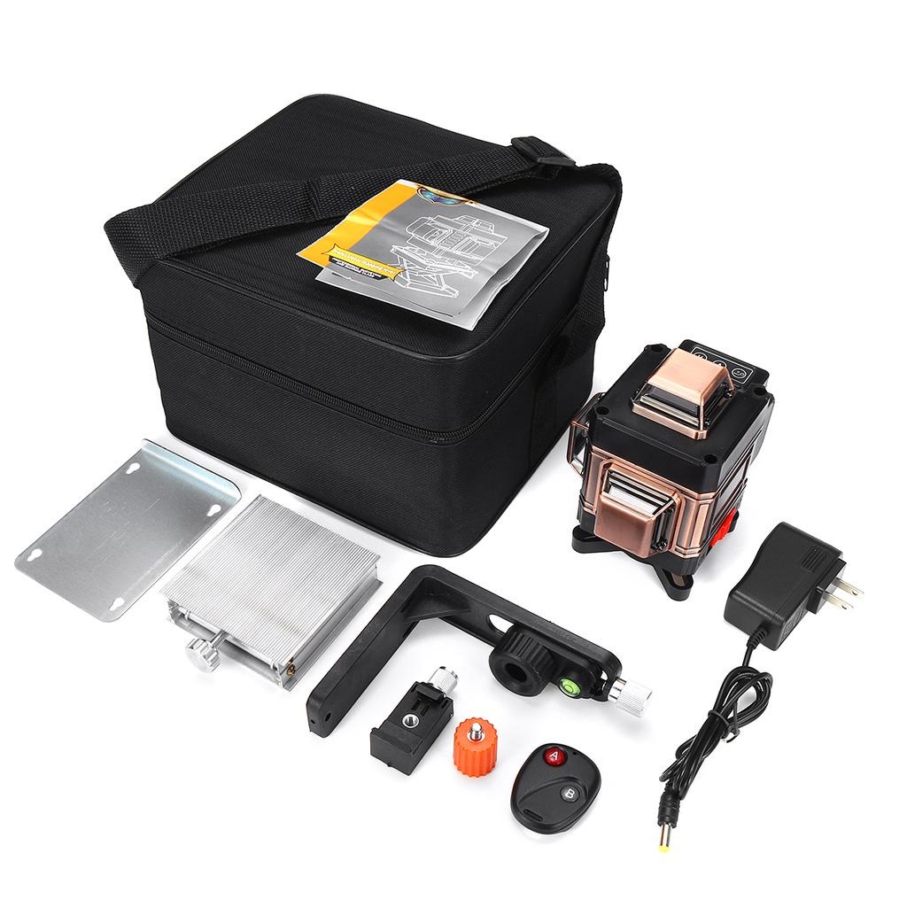IP54 12/16 Lines Laser Level  Auto Self-Leveling 360 Horizontal And Vertical Cross Super Powerful Green Laser Beam Line Laser
