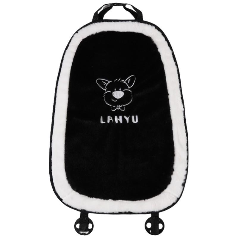 Plush Cartoon Car Neck and Lumbar Support Cushion