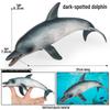 Marine Life Cognitive Toy Set: Sperm Whale, Shark, Bowhead Whale, Blue Whale