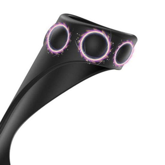 Penis Corrector Skin-friendly Safe Silicone Delay Ejaculation Lock Double Ring for Male