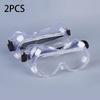 1/2PCS Clear Safety Goggles for Men Women Eye Protection Anti Dust Glasses Cycling Moto Dust-proof Eyewear