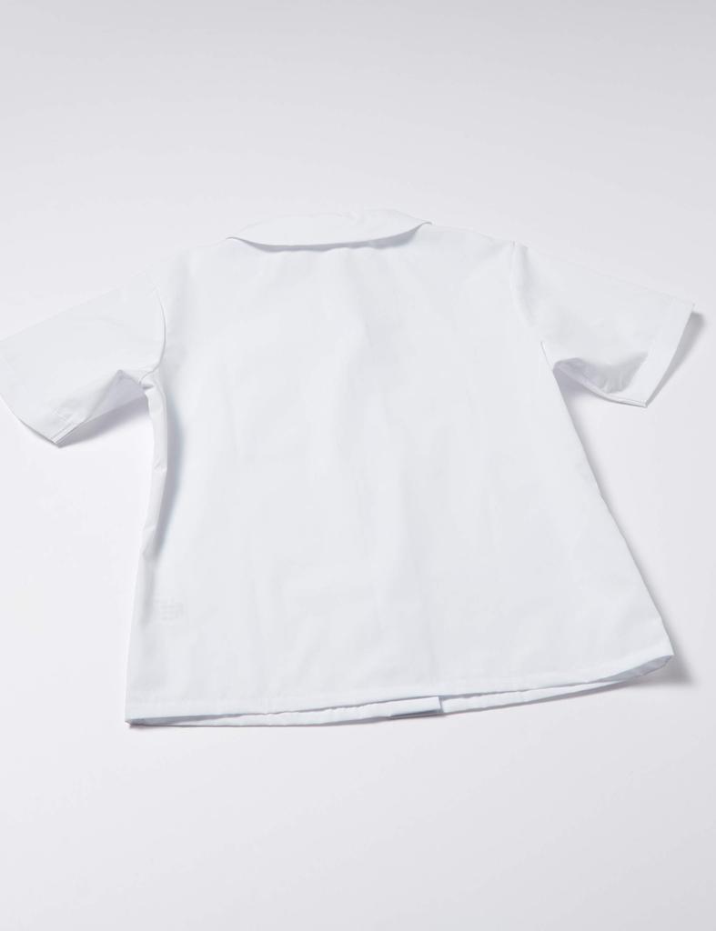 [Olive Des Olive School] Odor-eliminating, See-through, Round-collar Blouse, Short-sleeved J6652