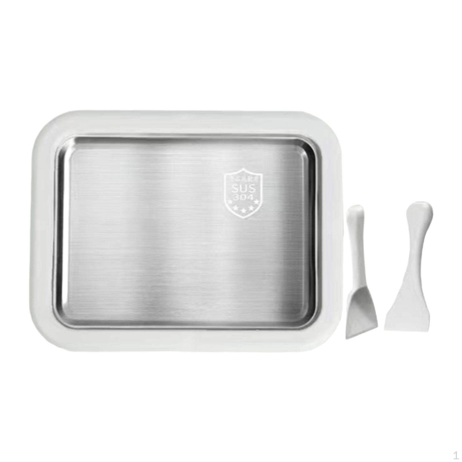 

Машинка для приготовления мороженого Cold Plate для семейного отдыха и угощений своими руками белый